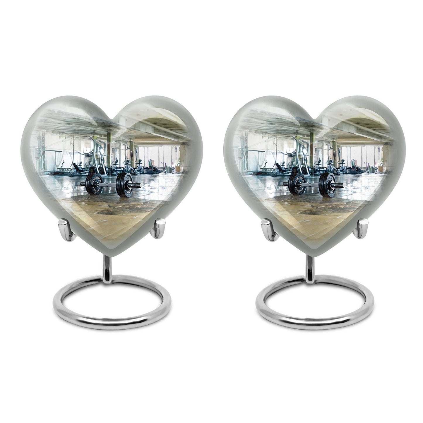 Heart Dumbles Urn