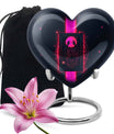 heart-design Tarot cremation urn