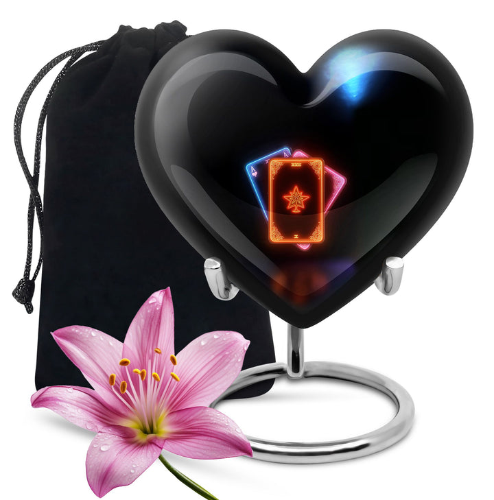 Tarot Heart Urn