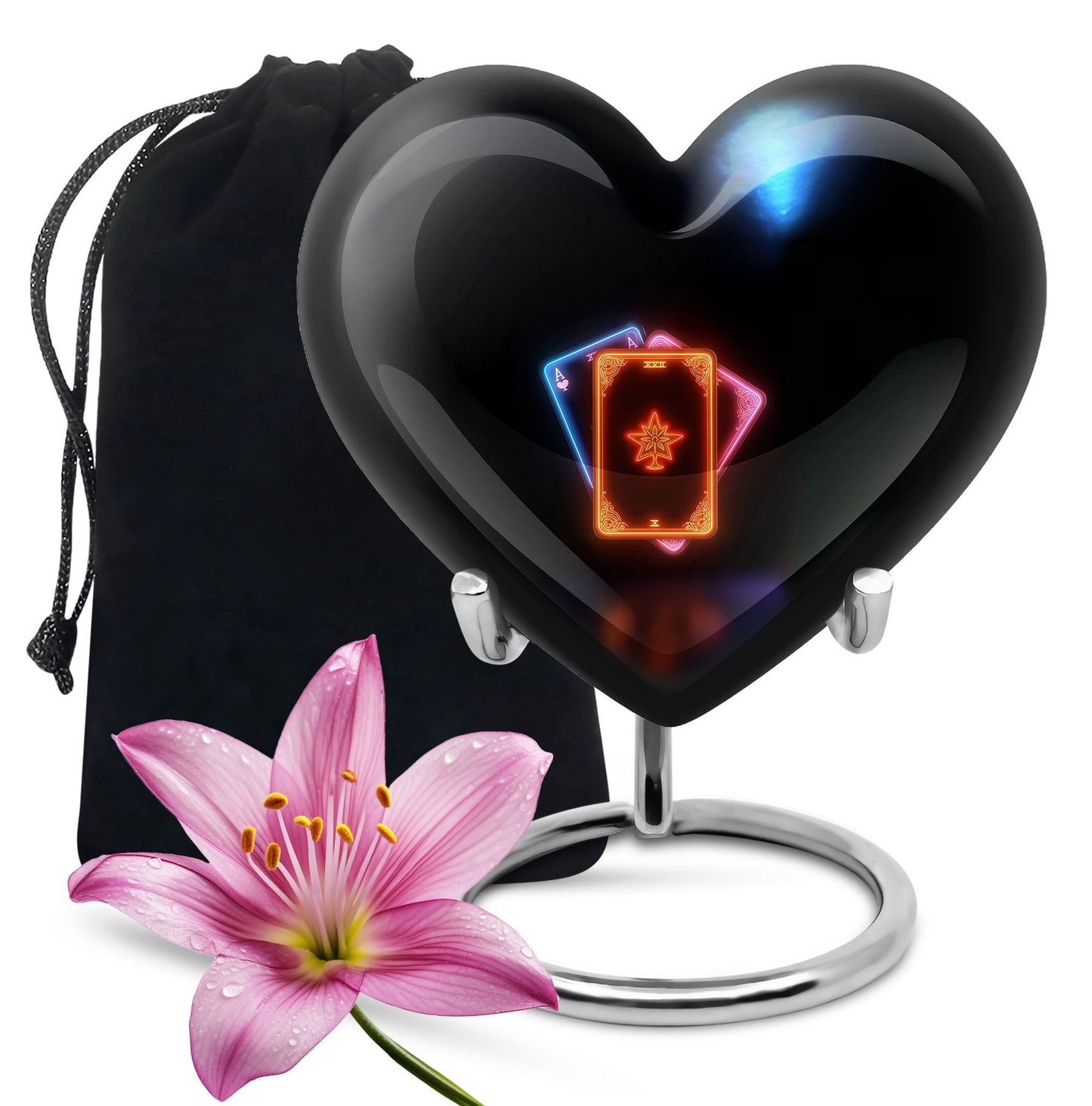 Tarot Heart Urn