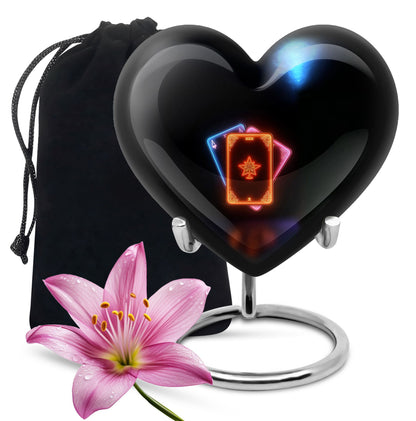 Tarot Heart Urn