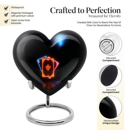 Tarot Heart Urn