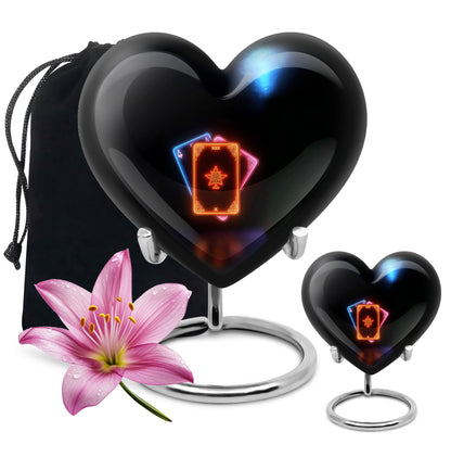 Tarot Heart Urn