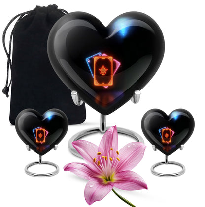 Tarot Heart Urn