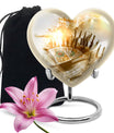 Wine Urn Embrace of Infinity: A Quintessential Cremation Keepsake