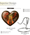 heart urn for memorial forever urn