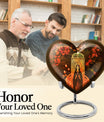 heart urn for memorial forever urn