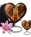 heart urn for memorial forever urn