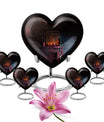 10-inch Heart Tarot Cremation Dad Urn 