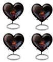 10-inch Heart Tarot Cremation Dad Urn 
