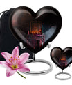 10-inch Heart Tarot Cremation Dad Urn 