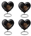 heart-shaped Chess Urn