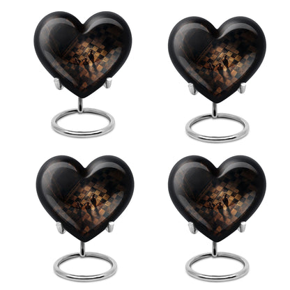heart-shaped Chess Urn