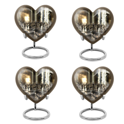heart-shaped chess urn for ashes