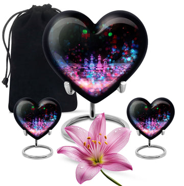 Large Urn with 2 Mini Urn