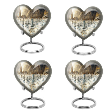 4 Keepsake 3 inch Urns