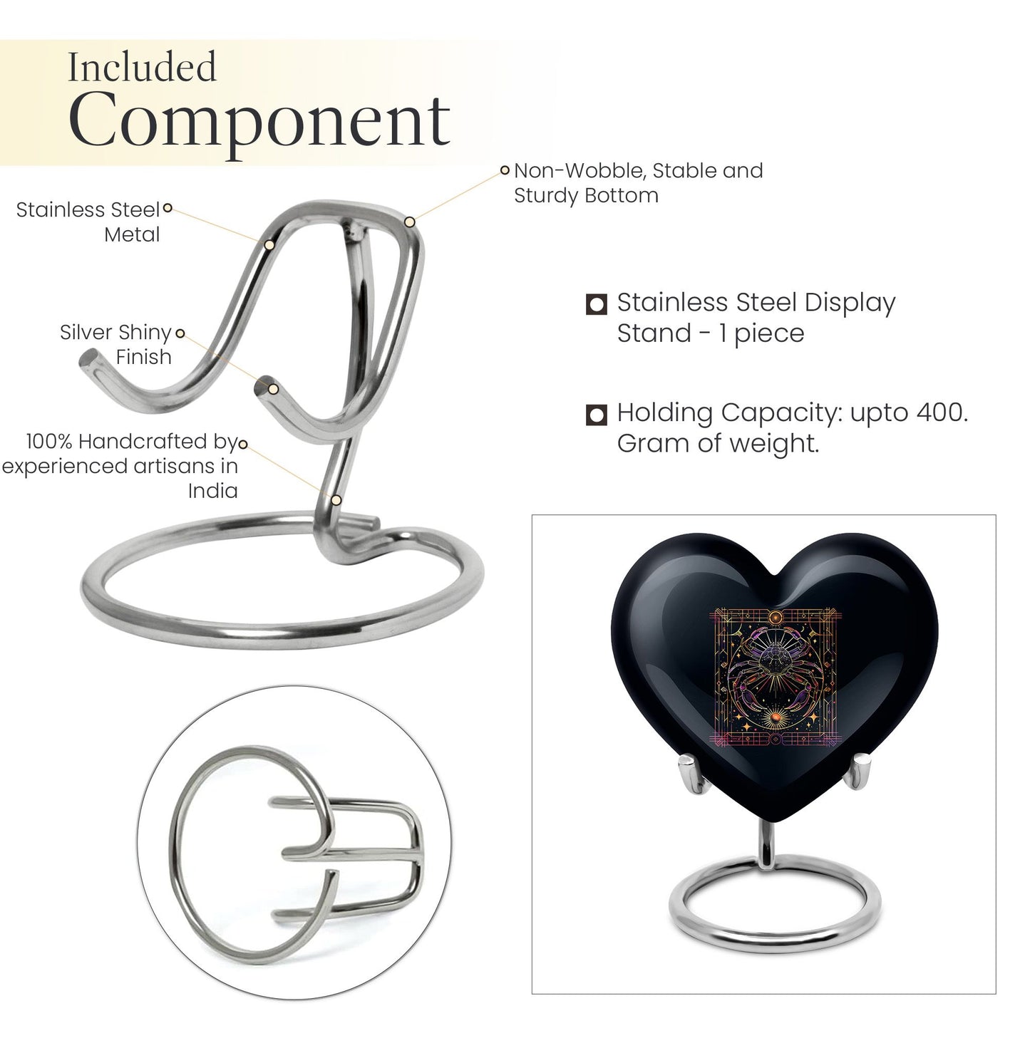  Memorial Burial Cremation Urn 