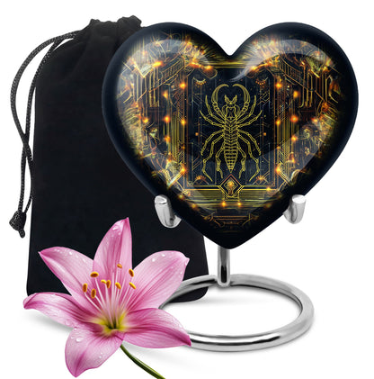  zodiac urn for cremation ashes,