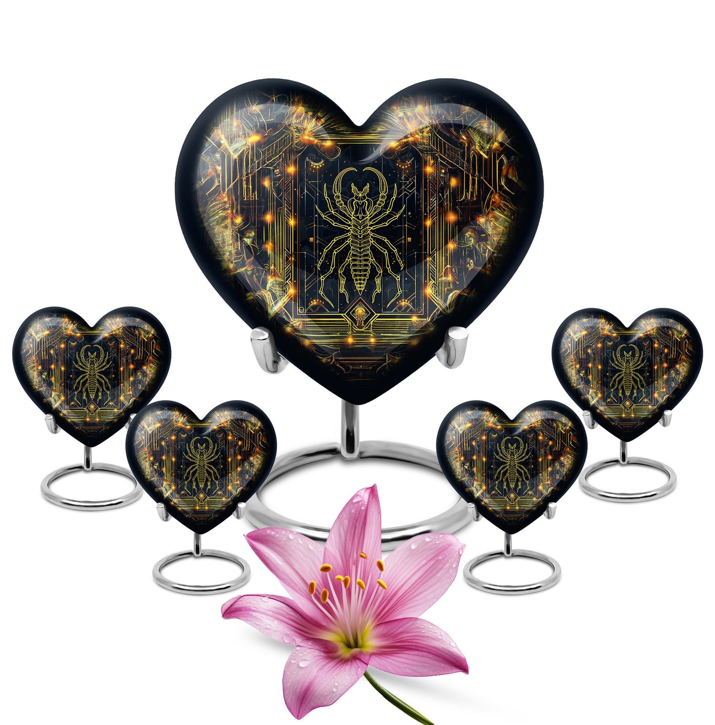  zodiac urn for cremation ashes,