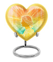 Heart-shaped 10-inch Zodiac Urn