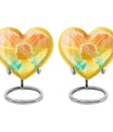Heart-shaped 10-inch Zodiac Urn