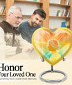 Heart-shaped 10-inch Zodiac Urn