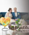 Heart-shaped 10-inch Zodiac Urn