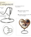 10 inch heart-shaped wine urn