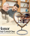 10 inch heart-shaped wine urn