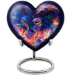 heart shaped snake Urn for adult ashes