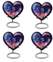 heart shaped snake Urn for adult ashes
