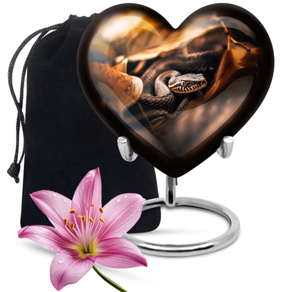  snake urn for human ashes,