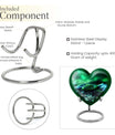  Heart-shaped snake funeral urn for adult human ashes,