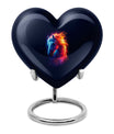 10-inch horse heart urn for cremation