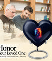 10-inch horse heart urn for cremation
