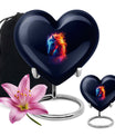 10-inch horse heart urn for cremation