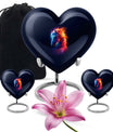 10-inch horse heart urn for cremation