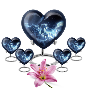 Large Urn with 4 Small Urn