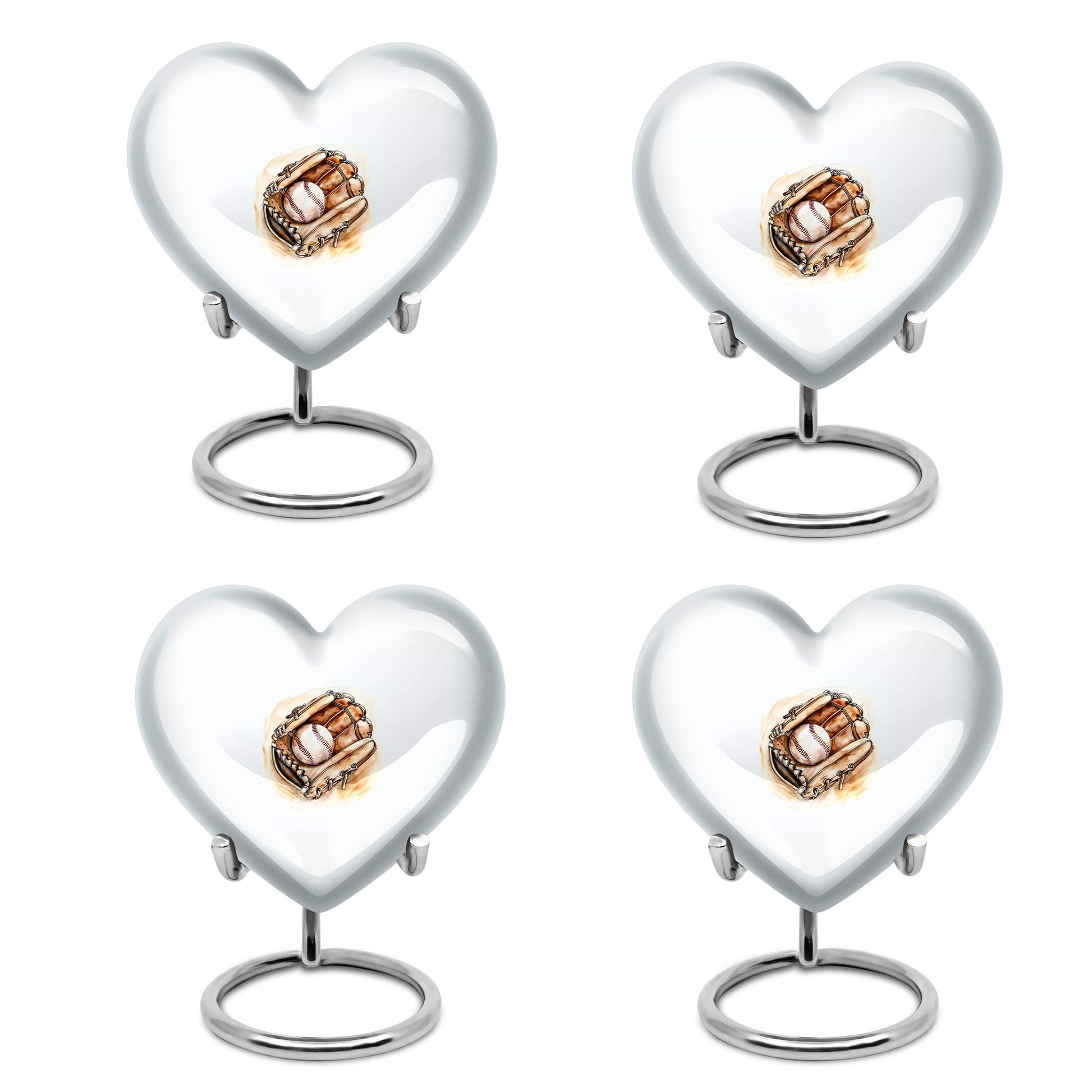 10-inch baseball cremation urn