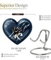 heart-shaped baseball urn for buria