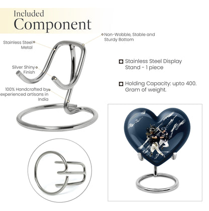heart-shaped baseball urn for buria