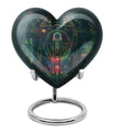 heart-shaped Zodiac Urn