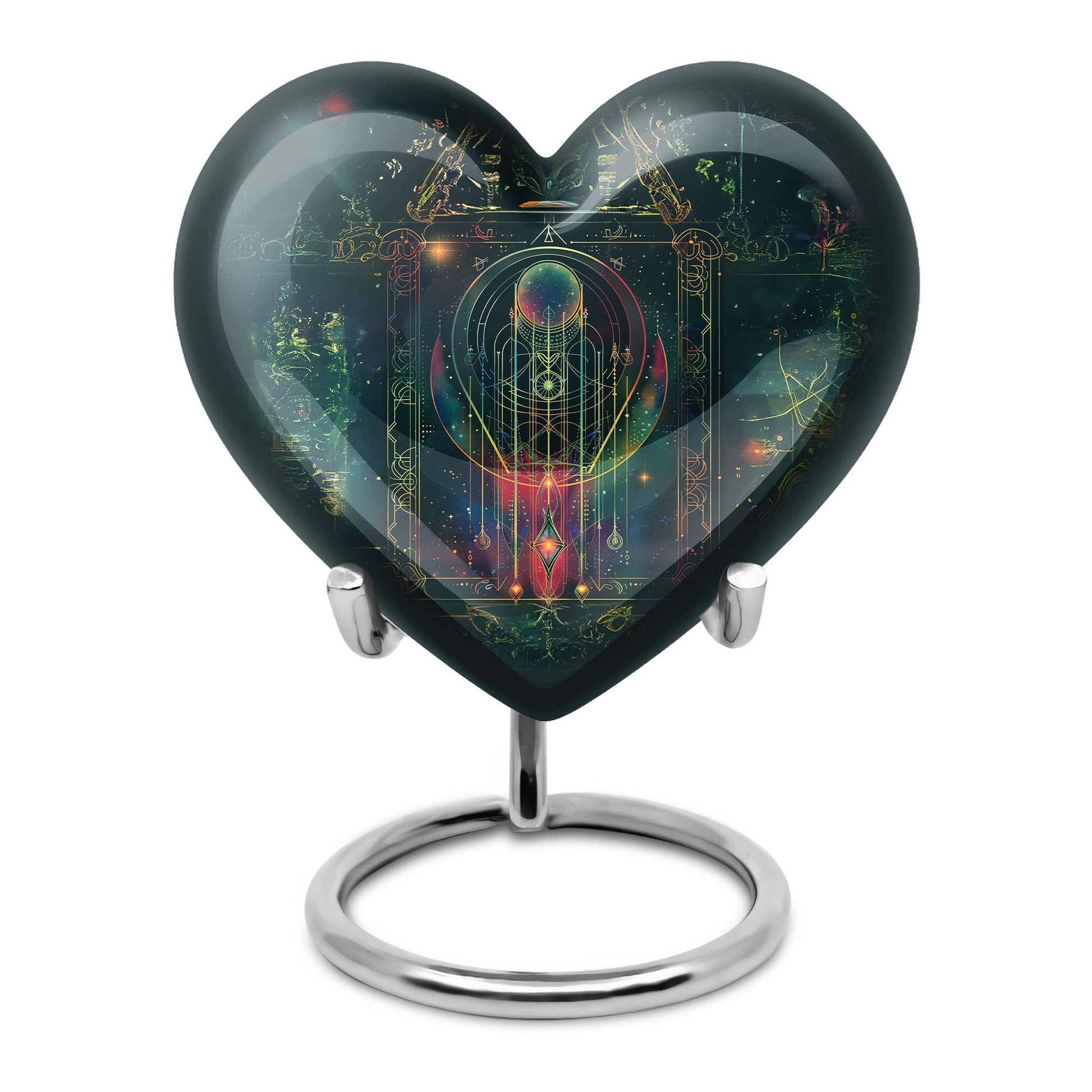 heart-shaped Zodiac Urn