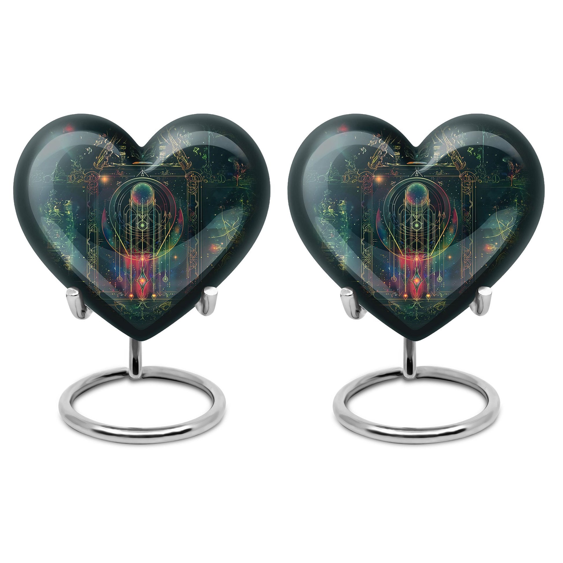 heart-shaped Zodiac Urn