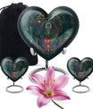 heart-shaped Zodiac Urn