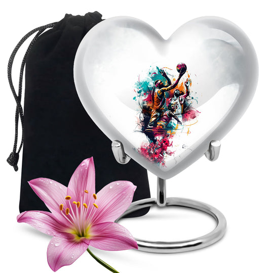  Basketball Urn for cremation ashes,