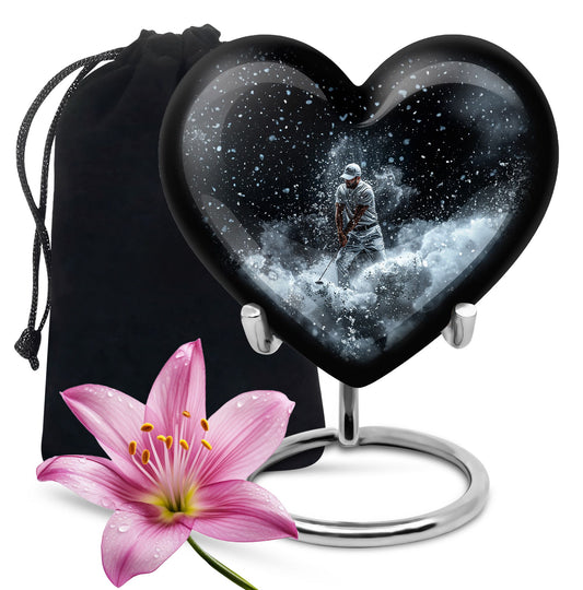 golf urn for adult human ashes