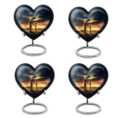  golf urn, large burial urn in abstract design 