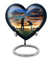  golf heart urn for adult female ashes,