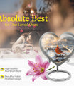 heart-shaped Cardinal Bird Urn